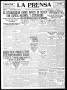 Thumbnail image of item number 1 in: 'La Prensa (San Antonio, Tex.), Vol. 7, No. 2,083, Ed. 1 Monday, December 20, 1920'.