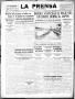 Thumbnail image of item number 1 in: 'La Prensa (San Antonio, Tex.), Vol. 5, No. 1151, Ed. 1 Sunday, January 13, 1918'.