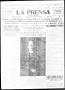 Newspaper: La Prensa (San Antonio, Tex.), Vol. 6, No. 1813, Ed. 1 Wednesday, Jan…