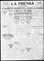 Newspaper: La Prensa (San Antonio, Tex.), Vol. 7, No. 1907, Ed. 1 Wednesday, Jun…