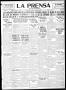 Newspaper: La Prensa (San Antonio, Tex.), Vol. 7, No. 1914, Ed. 1 Wednesday, Jun…