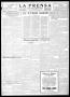 Thumbnail image of item number 3 in: 'La Prensa (San Antonio, Tex.), Vol. 10, No. 291, Ed. 1 Sunday, December 3, 1922'.