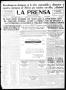 Newspaper: La Prensa (San Antonio, Tex.), Vol. 6, No. 1807, Ed. 1 Thursday, Janu…