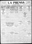 Thumbnail image of item number 1 in: 'La Prensa (San Antonio, Tex.), Vol. 7, No. 1977, Ed. 1 Sunday, September 5, 1920'.