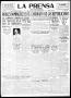 Newspaper: La Prensa (San Antonio, Tex.), Vol. 7, No. 1930, Ed. 1 Tuesday, July …