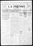Primary view of La Prensa (San Antonio, Tex.), Vol. 6, No. 1796, Ed. 1 Sunday, January 11, 1920