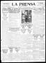 Thumbnail image of item number 1 in: 'La Prensa (San Antonio, Tex.), Vol. 6, No. 1688, Ed. 1 Tuesday, September 23, 1919'.