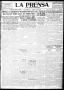Primary view of La Prensa (San Antonio, Tex.), Vol. 10, No. 138, Ed. 1 Saturday, July 1, 1922