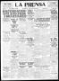 Newspaper: La Prensa (San Antonio, Tex.), Vol. 7, No. 2,054, Ed. 1 Saturday, Nov…