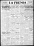 Thumbnail image of item number 1 in: 'La Prensa (San Antonio, Tex.), Vol. 7, No. 2,126, Ed. 1 Tuesday, February 1, 1921'.