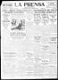 Thumbnail image of item number 1 in: 'La Prensa (San Antonio, Tex.), Vol. 6, No. 1775, Ed. 1 Sunday, December 21, 1919'.
