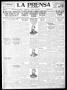 Thumbnail image of item number 1 in: 'La Prensa (San Antonio, Tex.), Vol. 8, No. 2,228, Ed. 1 Sunday, May 15, 1921'.