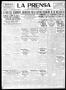 Thumbnail image of item number 1 in: 'La Prensa (San Antonio, Tex.), Vol. 7, No. 2,048, Ed. 1 Sunday, November 14, 1920'.