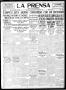 Thumbnail image of item number 1 in: 'La Prensa (San Antonio, Tex.), Vol. 7, No. 1990, Ed. 1 Saturday, September 18, 1920'.