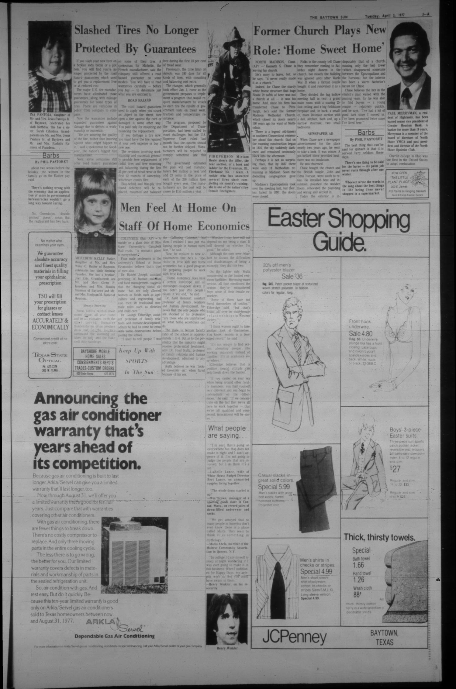 The Baytown Sun (Baytown, Tex.), Vol. 55, No. 149, Ed. 1 Tuesday, April 5, 1977
                                                
                                                    [Sequence #]: 3 of 16
                                                