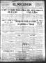 Newspaper: El Regidor (San Antonio, Tex.), Vol. 27, No. 1323, Ed. 1 Wednesday, J…