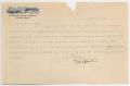 Letter: [Letter from G. C. Rank to William John Bryan, March 1, 1909]