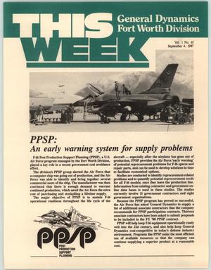 Primary view of object titled 'GDFW This Week, Volume 1, Number 10, September 4, 1987'.