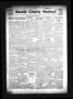 Thumbnail image of item number 1 in: 'Zavala County Sentinel (Crystal City, Tex.), Vol. 30, No. 3, Ed. 1 Friday, May 23, 1941'.