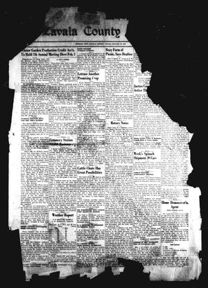 Primary view of object titled 'Zavala County Sentinel (Crystal City, Tex.), Vol. [29], No. [38], Ed. 1 Friday, January 24, 1941'.