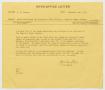 Letter: [Letter from J. M. Sutton to I. H. Kempner, November 9, 1953]