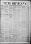 Thumbnail image of item number 1 in: 'Texas Republican. (Marshall, Tex.), Vol. 12, No. 17, Ed. 1 Saturday, January 12, 1861'.