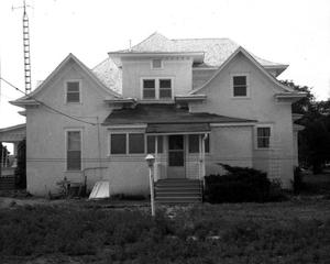 Primary view of object titled '[E. B. Black House Before Restoration]'.