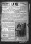 Newspaper: La Voz (San Diego, Tex.), Vol. 1, No. 33, Ed. 1 Friday, August 7, 1936