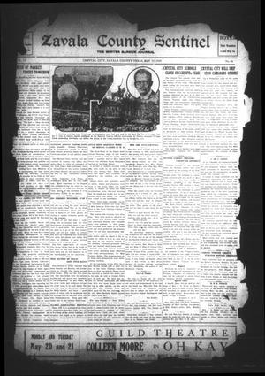 Primary view of object titled 'Zavala County Sentinel (Crystal City, Tex.), Vol. [17], No. [52], Ed. 1 Friday, May 17, 1929'.