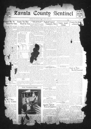 Primary view of object titled 'Zavala County Sentinel (Crystal City, Tex.), Vol. 25, No. 3, Ed. 1 Friday, June 5, 1936'.
