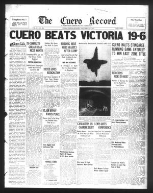 Primary view of object titled 'The Cuero Record (Cuero, Tex.), Vol. 47, No. 261, Ed. 1 Sunday, November 16, 1941'.