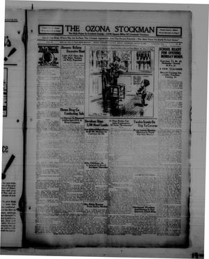 Primary view of object titled 'The Ozona Stockman (Ozona, Tex.), Vol. 16, No. 20, Ed. 1 Thursday, August 29, 1929'.