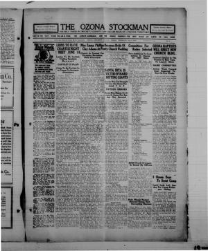 Primary view of object titled 'The Ozona Stockman (Ozona, Tex.), Vol. 15, No. 9, Ed. 1 Thursday, June 7, 1928'.