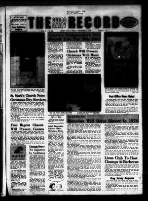 Primary view of object titled 'The Cuero Daily Record (Cuero, Tex.), Vol. 79, No. 285, Ed. 1 Friday, December 21, 1973'.