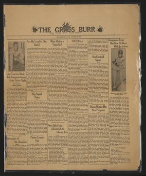 Primary view of object titled 'The Grass Burr (Weatherford, Tex.), Ed. 1 Friday, October 30, 1936'.