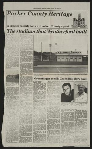 Primary view of object titled 'The Weatherford Democrat (Weatherford, Tex.), Ed. 1 Sunday, July 24, 1994'.