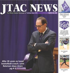 Primary view of object titled 'JTAC News (Stephenville, Tex.), Ed. 1 Wednesday, March 28, 2018'.
