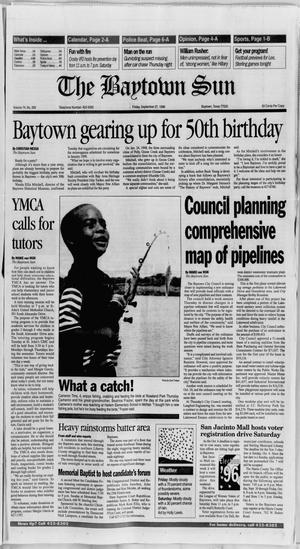 Primary view of object titled 'The Baytown Sun (Baytown, Tex.), Vol. 74, No. 285, Ed. 1 Friday, September 27, 1996'.