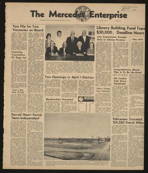 Primary view of object titled 'The Mercedes Enterprise (Mercedes, Tex.), Vol. 53, No. 7, Ed. 1 Thursday, February 13, 1969'.