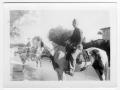 Photograph: [Unidentified Officer on Horseback]