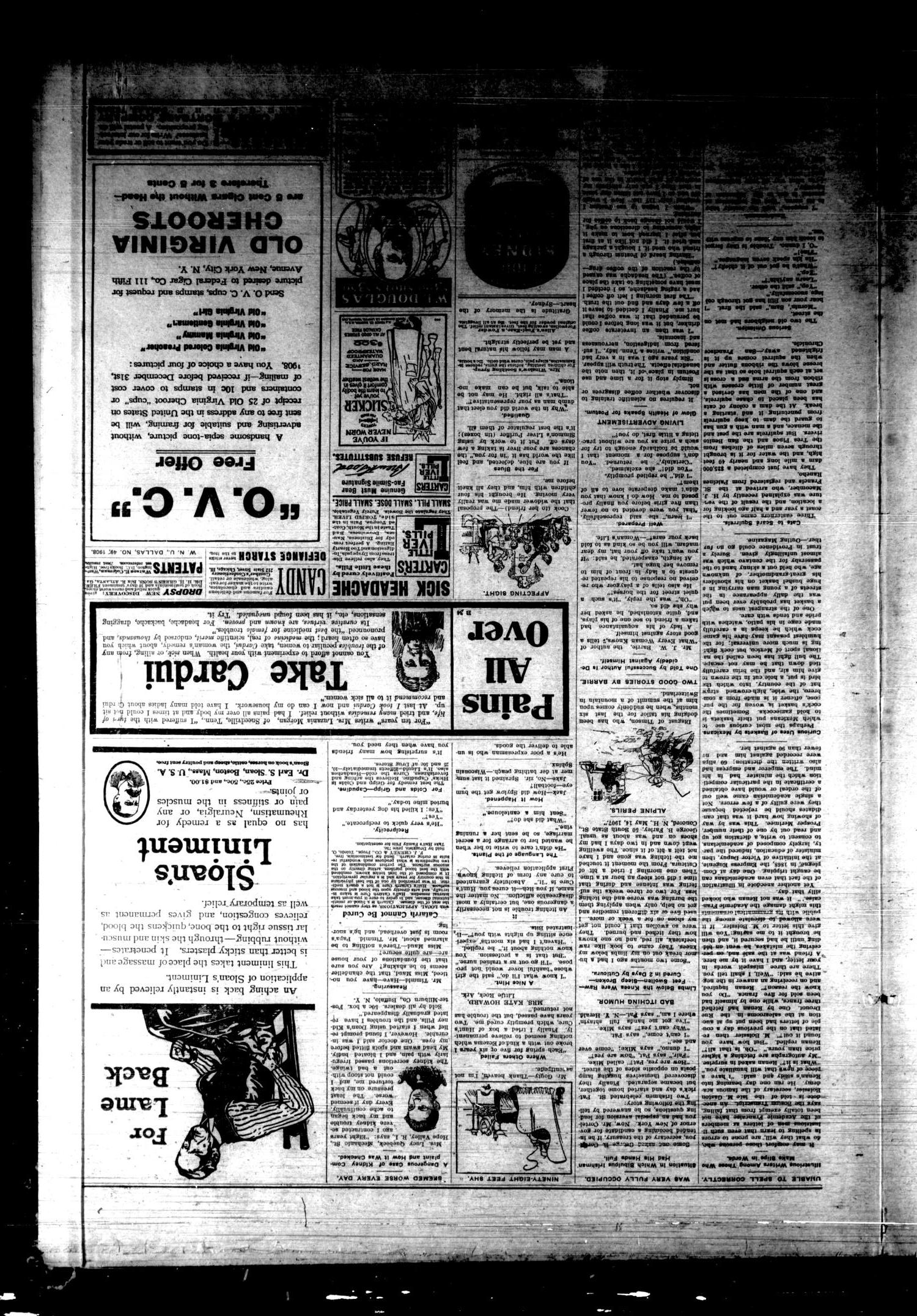 The Fairfield Recorder. (Fairfield, Tex.), Vol. 33, No. 10, Ed. 1 Friday, December 11, 1908
                                                
                                                    [Sequence #]: 3 of 10
                                                