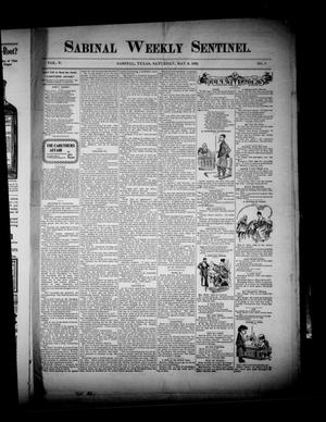 Primary view of object titled 'Sabinal Weekly Sentinel. (Sabinal, Tex.), Vol. 5, No. 7, Ed. 1 Saturday, May 6, 1899'.