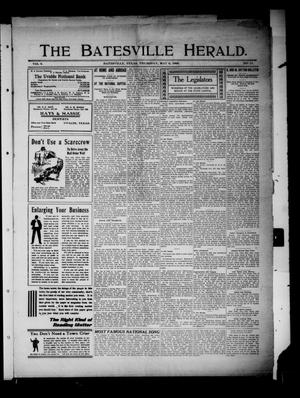 Primary view of object titled 'The Batesville Herald. (Batesville, Tex.), Vol. 9, No. 17, Ed. 1 Thursday, May 6, 1909'.