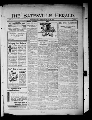Primary view of object titled 'The Batesville Herald. (Batesville, Tex.), Vol. 11, No. 2, Ed. 1 Thursday, January 26, 1911'.