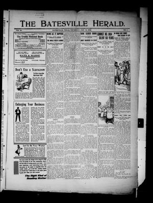 Primary view of object titled 'The Batesville Herald. (Batesville, Tex.), Vol. 10, No. 1, Ed. 1 Thursday, January 13, 1910'.