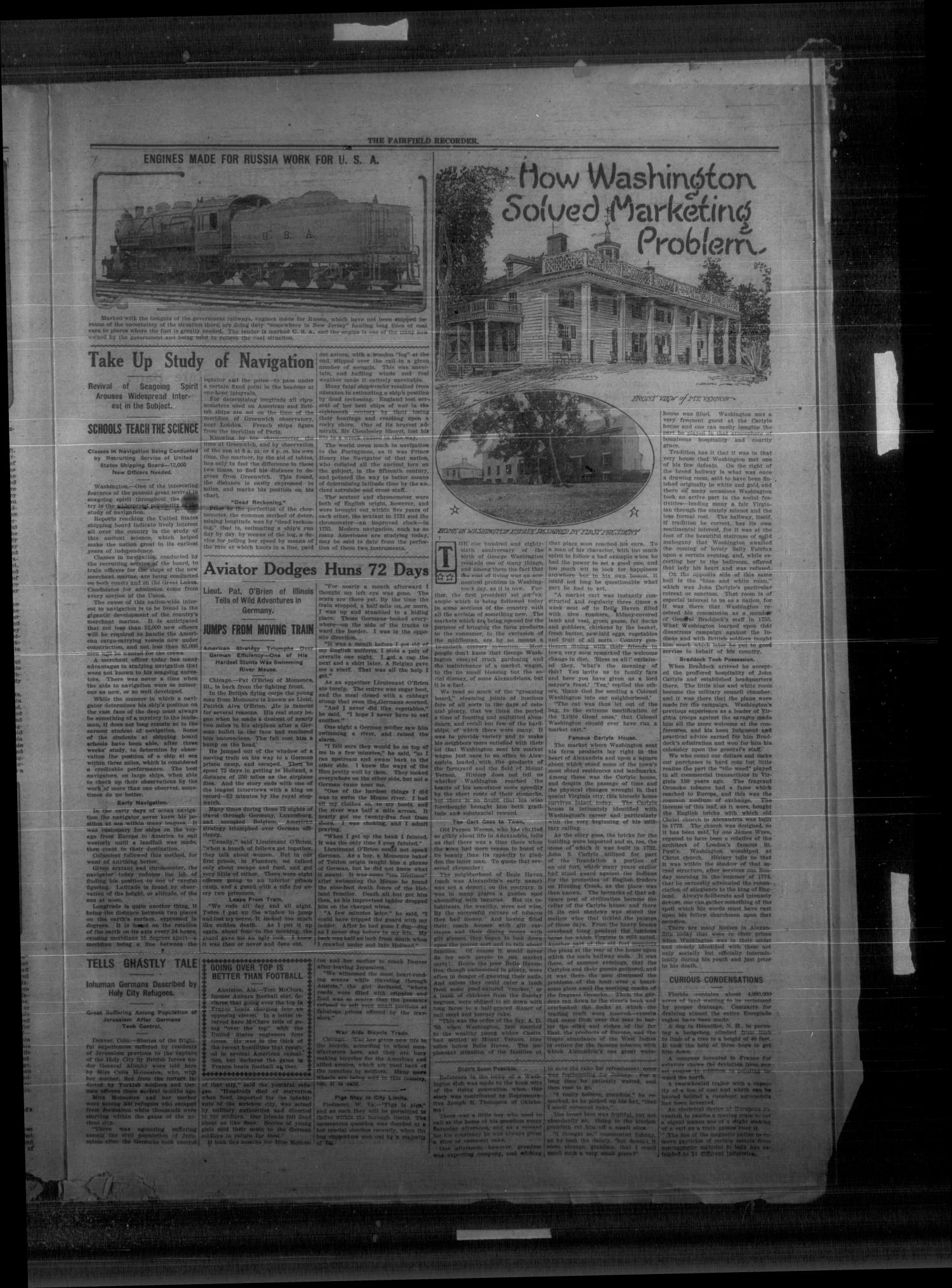 The Fairfield Recorder (Fairfield, Tex.), Vol. 42, No. 17, Ed. 1 Friday, February 22, 1918
                                                
                                                    [Sequence #]: 3 of 8
                                                