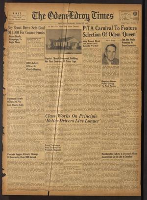 Primary view of object titled 'The Odem-Edroy Times (Odem, Tex.), Vol. 1, No. 17, Ed. 1 Wednesday, October 13, 1948'.