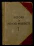 Book: Travis County Clerk Records: Record of School Districts