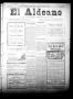 Newspaper: El Aldeano (Uribeño, Tex.), Vol. 2, No. 46, Ed. 1 Sunday, October 4, …