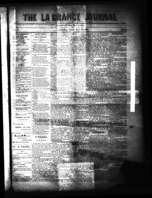 Primary view of object titled 'The La Grange Journal (La Grange, Tex.), Vol. 1, No. 15, Ed. 1 Wednesday, May 26, 1880'.